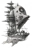 star wars ship tattoo design idea