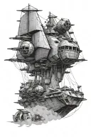 star wars ship tattoo design idea