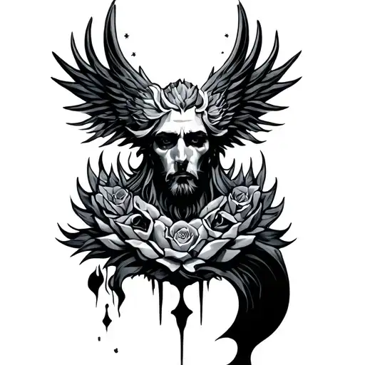 God First tattoo design idea