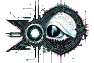 Collarbone goth emo tattoo design idea