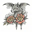 random design tattoo design idea