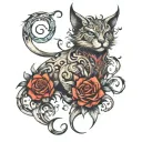 random design tattoo design idea