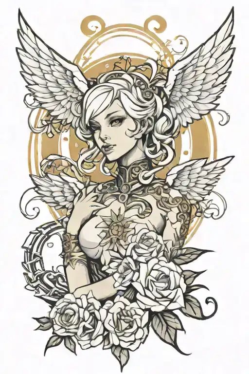 mercy tattoo design idea