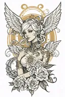 mercy tattoo design idea