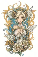 mercy tattoo design idea