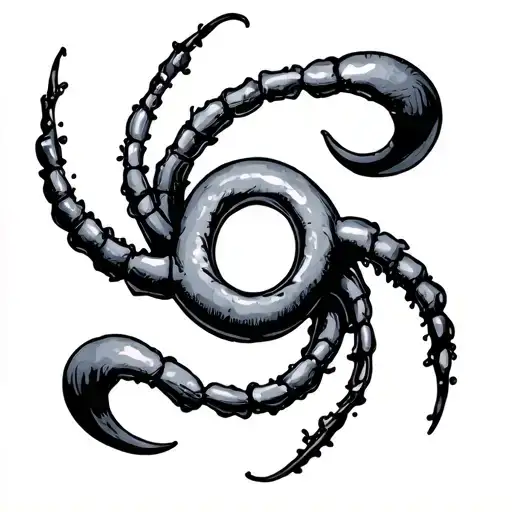 Gemini Cancer tattoo design idea