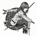 kill bill tattoo design idea