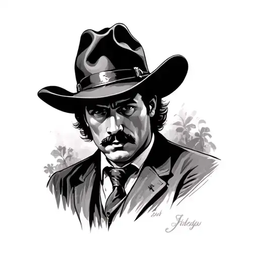 Doc Holliday / val kilmer Doc Holliday tattoo design idea
