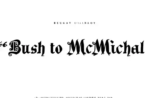 "Busch to McMicheal" tattoo design idea
