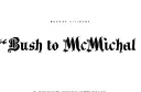 "Busch to McMicheal" tattoo design idea