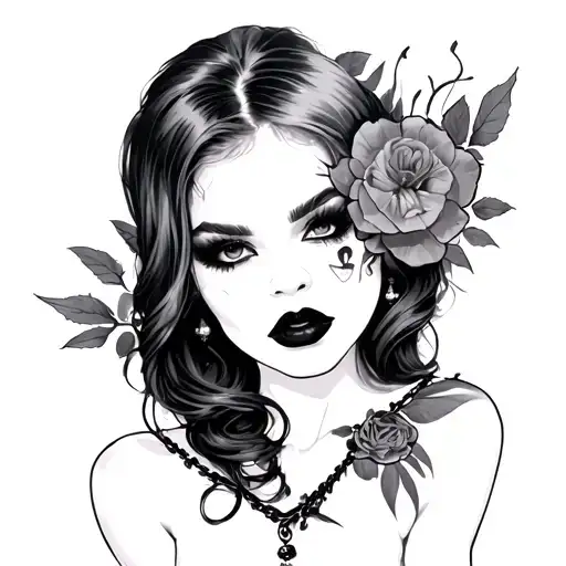 Slut tattoo design idea