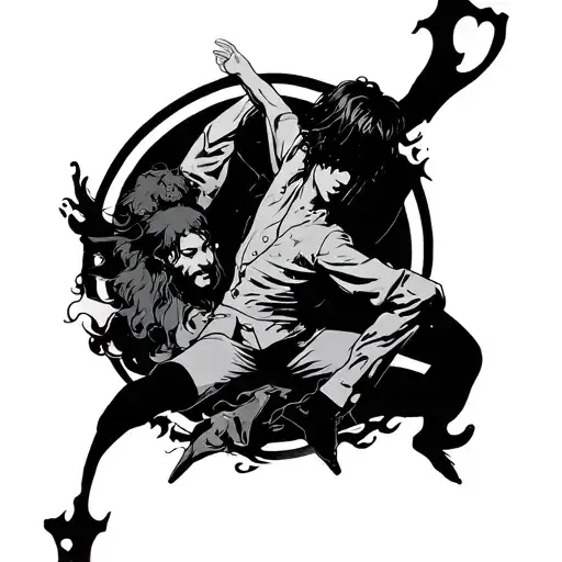 Dance Gavin Dance tattoo design idea