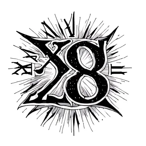 march 28th 1979 Roman numerals tattoo design idea