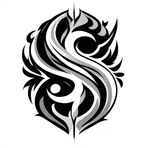 tribal s, add something nordic tattoo design idea