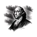Benjamin Franklin tattoo design idea