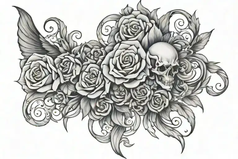 Amor Al Arte tattoo design idea