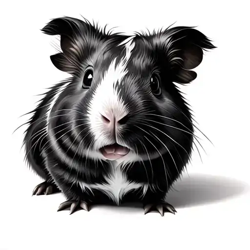 guinea pig tattoo design idea