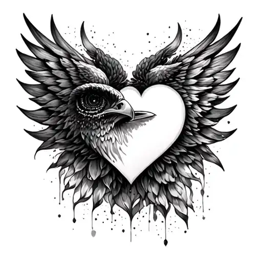 freedom, self love, detachment, solitute tattoo design idea