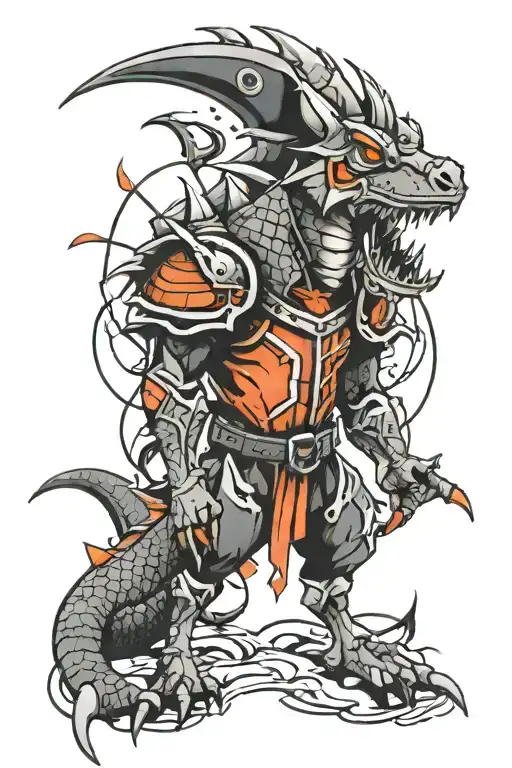 Aron Lairon Aggron tattoo design idea