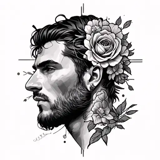 tattoo idea for 29 year old gay american, gemini man tattoo design idea