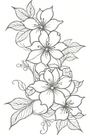 seductive lace tattoo design idea