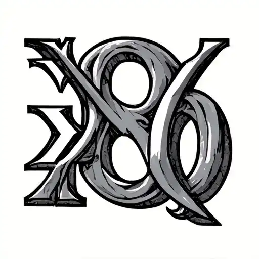 1980 Roman Numerals tattoo design idea