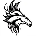 Broncos tattoo design idea