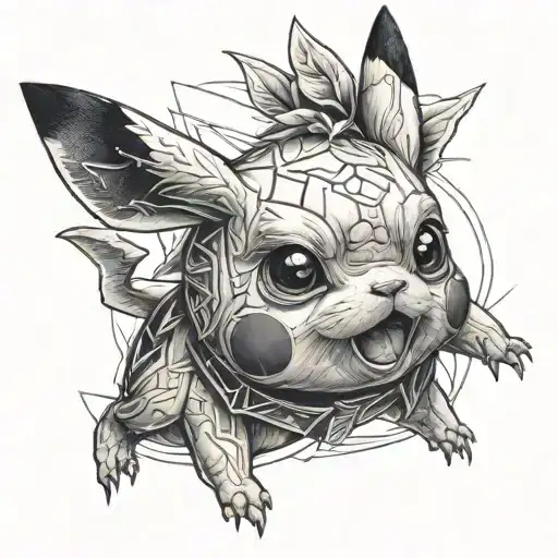tattoo pikachu pokemon tattoo design idea