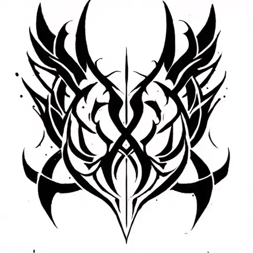 cyber sigil tattoo design tattoo design idea