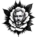 Dad Who Passed Away tattoo design idea