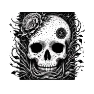 biometric infection external from skin tattoo design idea