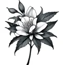 Fireweed tattoo design idea