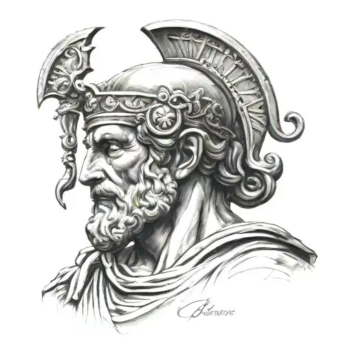 ulysses the greek the odyssey tattoo design idea