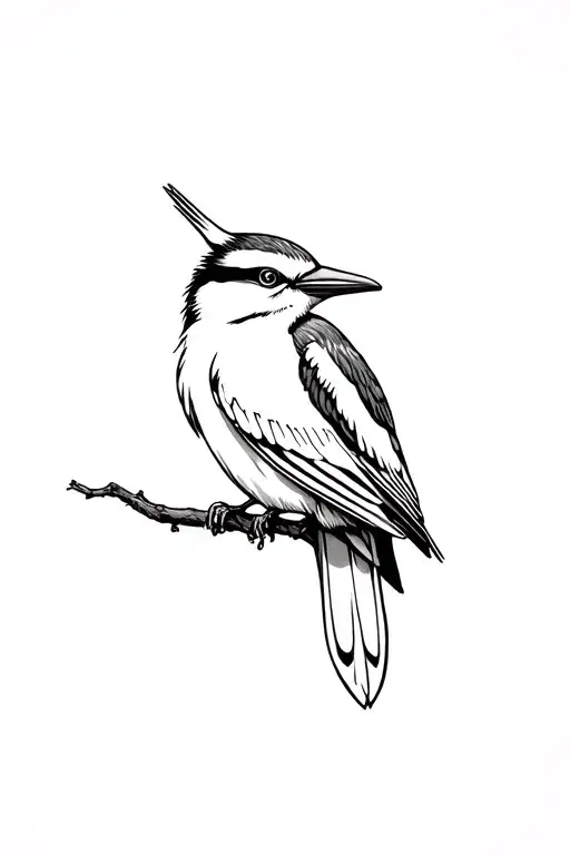 Kookaburra tattoo design idea