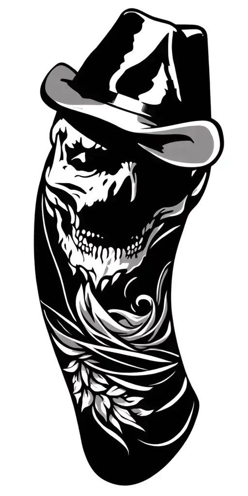 Western Tooling tattoo design idea
