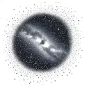 milky way galaxy tattoo design idea
