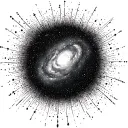 milky way galaxy tattoo design idea