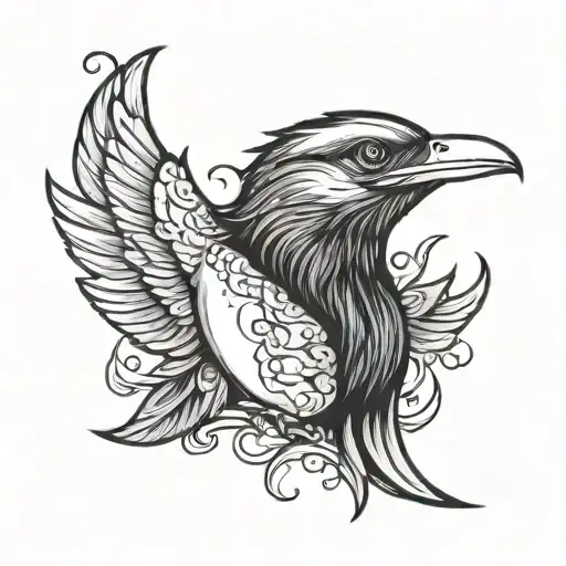 Trust No One tattoo design idea