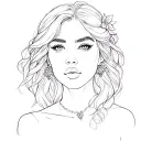 Lesbian tattoo design idea