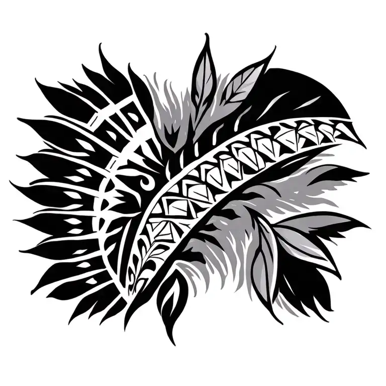 native american tribal patterns tattoo design idea