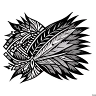 native american tribal patterns tattoo design idea