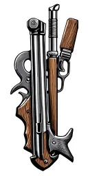 carpentry tools and 2nd amendment tattoo design idea