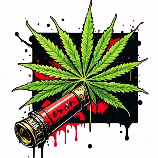 weed joint tattoo design tattoo design idea