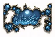 hell and heaven tattoo design idea