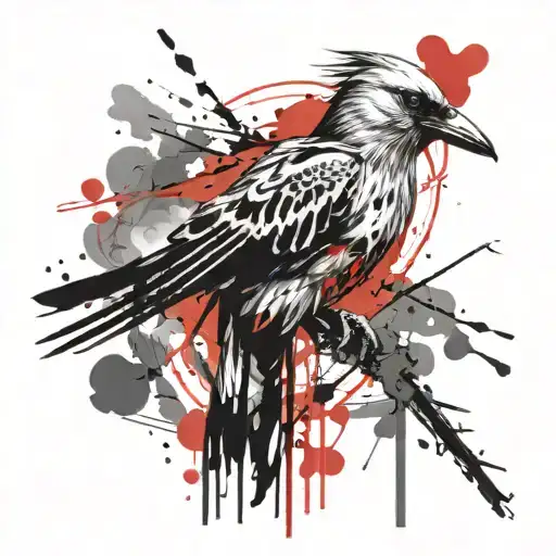 Eminem Mockingbird Flying tattoo design idea