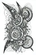 PATEL tattoo design idea