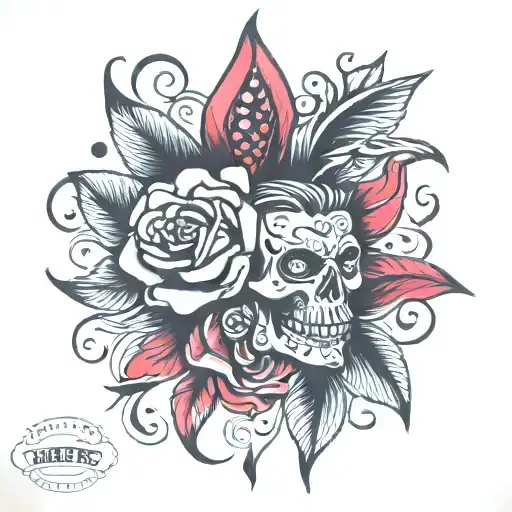 BBC SLUT tattoo design idea