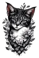 children's names tattoo design idea