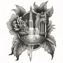Fountains dc tattoo design idea