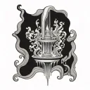 Fountains dc tattoo design idea